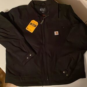 NWT Carhartt Duck Blanket-Lined Detroit Jacket